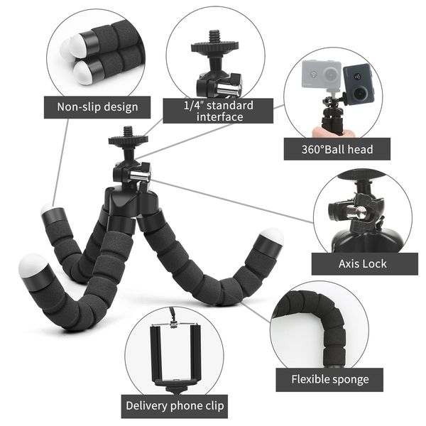 ocs flexible tripod mobile phone holder bracket for ip tablet camera monopod selfie support mobile phone holder stand
ocs flexible tripod mobile phone holder bracket for ip tablet camera monopod selfie support mobile phone holder stand