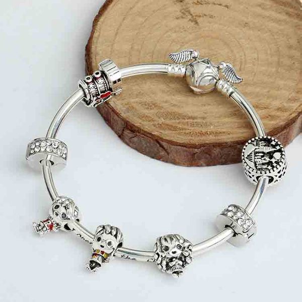18-20cm new locomotive big hole beads bracelet suitable for pandora style bracelet jewelry, Black
18-20cm new locomotive big hole beads bracelet suitable for pandora style bracelet jewelry, Black