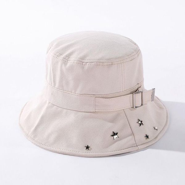 bucket hat women flat folding fishing hat female spring autumn belt buckle rivets bucket hats all-match simple and versatile, Blue;gray
bucket hat women flat folding fishing hat female spring autumn belt buckle rivets bucket hats all-match simple and versatile, Blue;gray