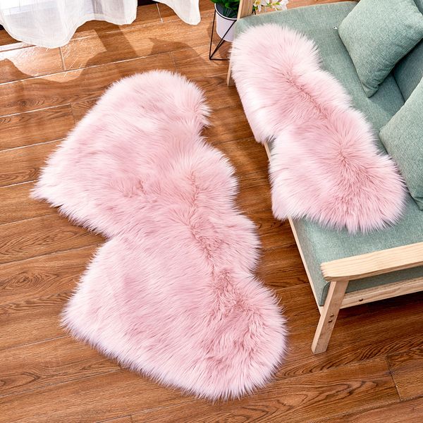 rayuan love heart rugs artificial wool sheepskin hairy carpet faux floor mat fur plain fluffy soft area rug tapetes 2 size
rayuan love heart rugs artificial wool sheepskin hairy carpet faux floor mat fur plain fluffy soft area rug tapetes 2 size