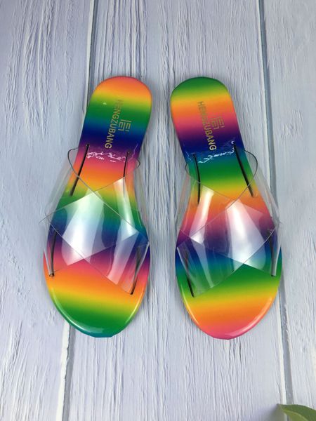 summer new fashion slippers women europe and america color transparent pvc casual slippers outdoor sandals spot, Black
summer new fashion slippers women europe and america color transparent pvc casual slippers outdoor sandals spot, Black