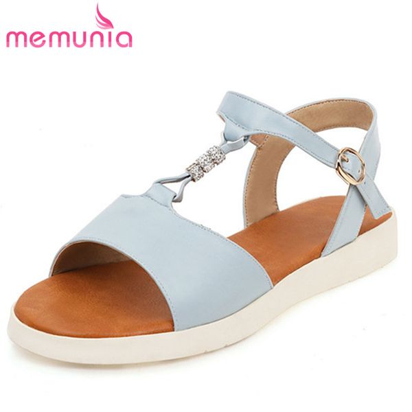 memunia 2020 big size women sandals pu buckle crystal comfortable flat sandals comfortable summer casual shoes ladies pink, Black
memunia 2020 big size women sandals pu buckle crystal comfortable flat sandals comfortable summer casual shoes ladies pink, Black