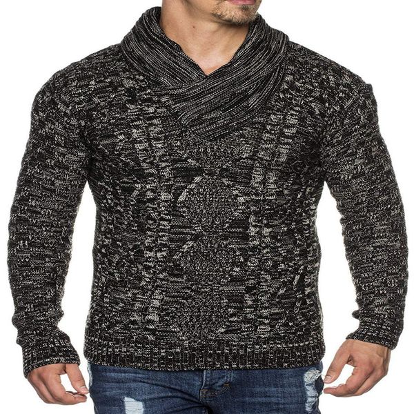 men's o-neck cotton pullover autumn winter thick warm patchwork slim fit long sleeve clothes knitted casual hombre sweater pull, White;black
men's o-neck cotton pullover autumn winter thick warm patchwork slim fit long sleeve clothes knitted casual hombre sweater pull, White;black