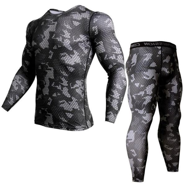 2020 men clothing rashgard kit bodybuilding winter suit for men 2 piece thermal underwear camouflage tracksuit t-shirt, Gray
2020 men clothing rashgard kit bodybuilding winter suit for men 2 piece thermal underwear camouflage tracksuit t-shirt, Gray