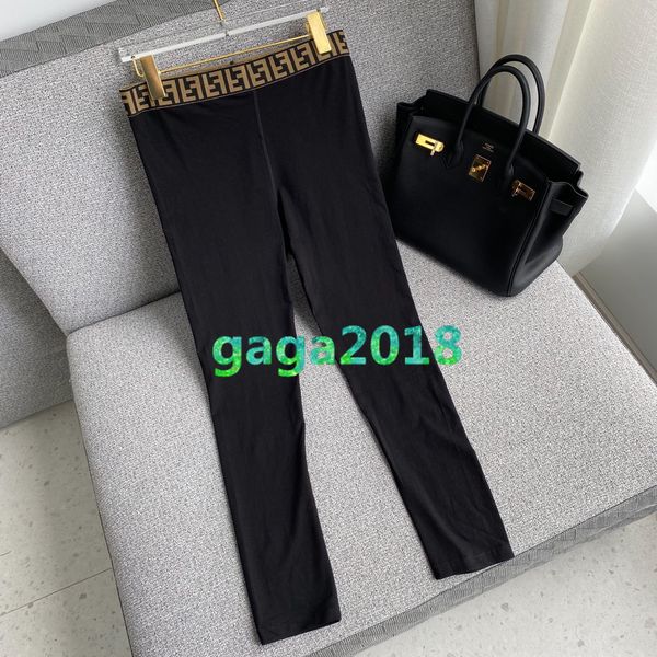 high end women girls pencil pants patchwork letter elastic waist casual slim leggings runway 2020 fashion womens trouser tight leggings, White;black
high end women girls pencil pants patchwork letter elastic waist casual slim leggings runway 2020 fashion womens trouser tight leggings, White;black