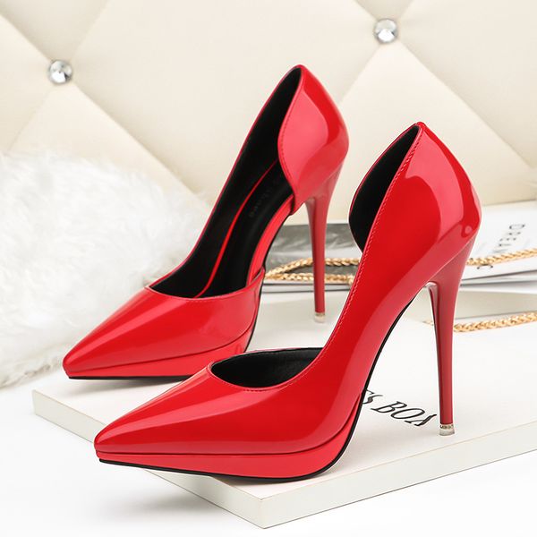 dress shoes fairy2021 korean style 228-5 fashionable pointed high heels nightclub waterproof platform women's single thin heel si, Black
dress shoes fairy2021 korean style 228-5 fashionable pointed high heels nightclub waterproof platform women's single thin heel si, Black