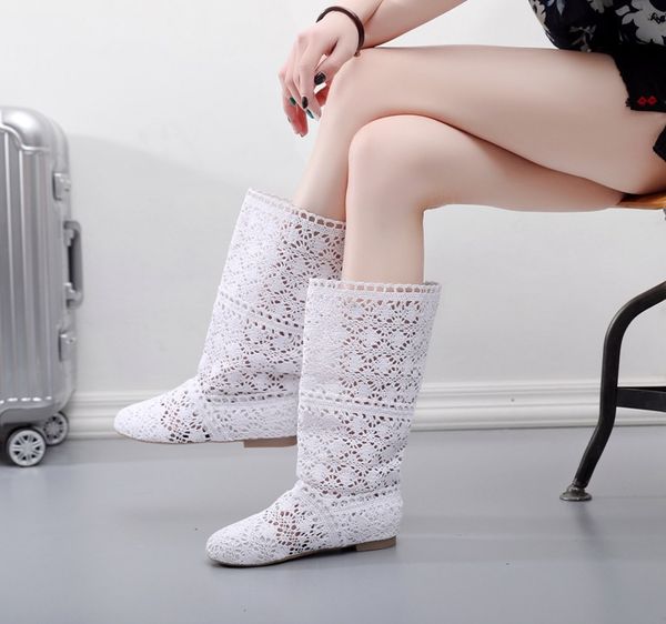 classic women boots shoes breathable knit line mesh fashion high help summer women's boots high to help women's shoes 10 colors, Black
classic women boots shoes breathable knit line mesh fashion high help summer women's boots high to help women's shoes 10 colors, Black