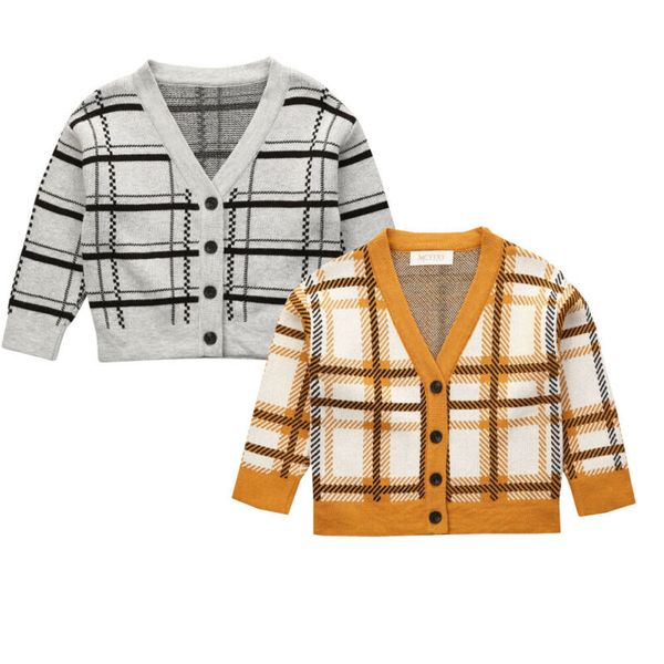 jackets 6m-4y toddler infant kids girl boy long sleeve knitted jacket plaid sweater autumn coat outwear cardigan baby clothes outfits, Blue;gray
jackets 6m-4y toddler infant kids girl boy long sleeve knitted jacket plaid sweater autumn coat outwear cardigan baby clothes outfits, Blue;gray