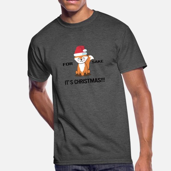christmas for fox sake funny animal pun t shirt men customize 100% cotton s-xxxl solid color famous fashion summer normal shirt
christmas for fox sake funny animal pun t shirt men customize 100% cotton s-xxxl solid color famous fashion summer normal shirt