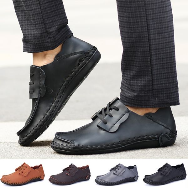 leather shoes for men loafers moccasins breathable slip on driving shoes plus size 38-50
leather shoes for men loafers moccasins breathable slip on driving shoes plus size 38-50
