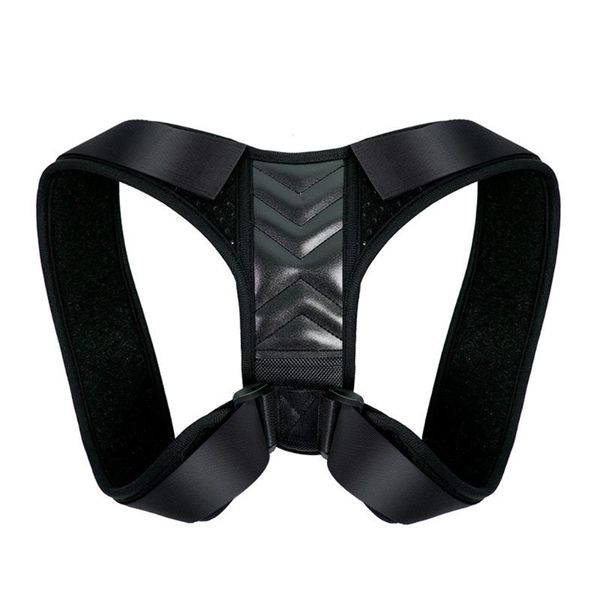 brace support belt adjustable back posture corrector clavicle spine back 448c, Black;blue
brace support belt adjustable back posture corrector clavicle spine back 448c, Black;blue