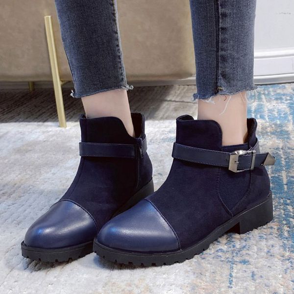 boots plus size 35-43 women ankle faux suede buckle booties 2021 winter motorcyle patchwork ladies botas retro mujer 8561n, Black
boots plus size 35-43 women ankle faux suede buckle booties 2021 winter motorcyle patchwork ladies botas retro mujer 8561n, Black