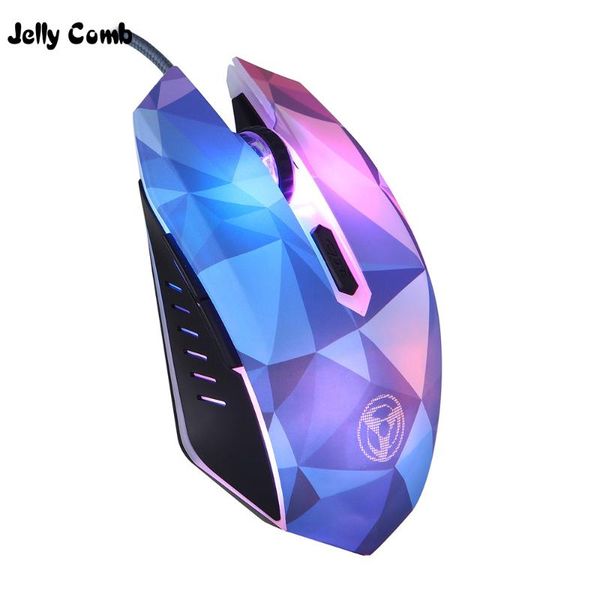 jelly comb usb wired gaming mouse 6 buttons computer optical professional gamer mice for lapcs led light diamond version
jelly comb usb wired gaming mouse 6 buttons computer optical professional gamer mice for lapcs led light diamond version