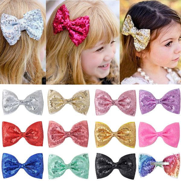 30 color 4.7 inch girls cute glitter mermaid sequins scales clips boutique bows women hairpins kids hair accessories, Slivery;white
30 color 4.7 inch girls cute glitter mermaid sequins scales clips boutique bows women hairpins kids hair accessories, Slivery;white