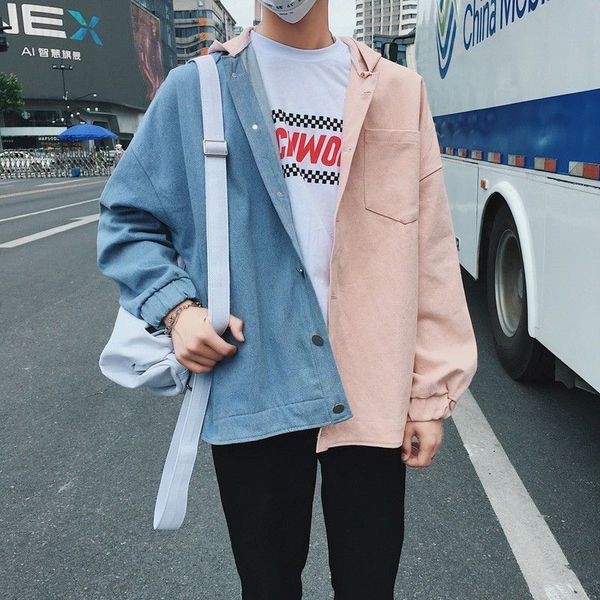 men's jackets lappster men oversized streetwear 2021 bomber patchwork color block cargo fashion coats korean clothing l26, Black;brown
men's jackets lappster men oversized streetwear 2021 bomber patchwork color block cargo fashion coats korean clothing l26, Black;brown