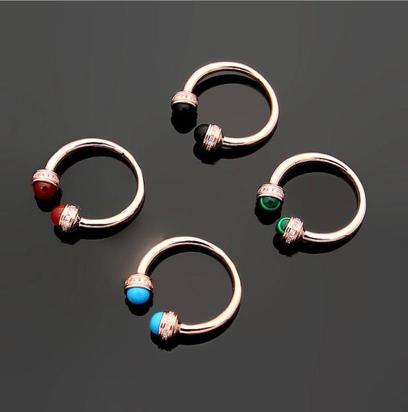 black red green blue round bead open ring women's open ring, Golden;silver
black red green blue round bead open ring women's open ring, Golden;silver