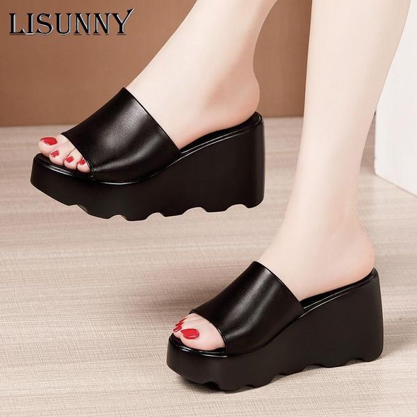 sandals lisunny women slippers high heel wedges heels summer 2021 platform open toe slingback sandal, Black
sandals lisunny women slippers high heel wedges heels summer 2021 platform open toe slingback sandal, Black
