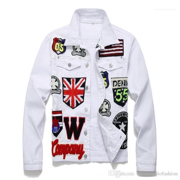 streetwear пальто homme повседневный однобортный дизайнер одежды флокирование мужские джинсы куртки вышитые знак мужские алфавит, Black;brown
streetwear пальто homme повседневный однобортный дизайнер одежды флокирование мужские джинсы куртки вышитые знак мужские алфавит, Black;brown