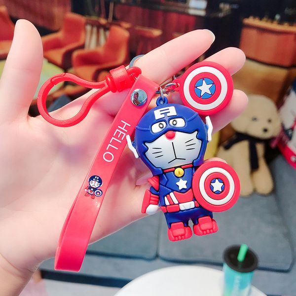 2020 new cartoon cute captain thor keychains marvel key chain children bag pendant keyring lovers gifts, Silver
2020 new cartoon cute captain thor keychains marvel key chain children bag pendant keyring lovers gifts, Silver