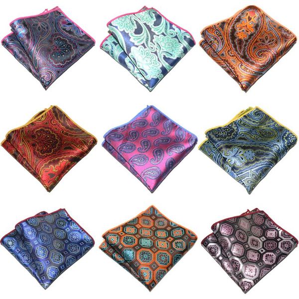 men's accessories geometric paisley pattern pocket square business handkerchief bwtyx0311, Black;gray
men's accessories geometric paisley pattern pocket square business handkerchief bwtyx0311, Black;gray