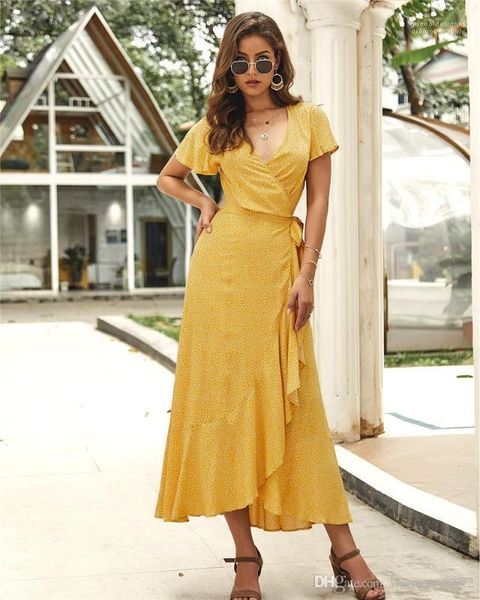 summer female printed dress fashion ladies ruffer panelled dresses with v neck summer holidays dress women casual clothing, Black;gray
summer female printed dress fashion ladies ruffer panelled dresses with v neck summer holidays dress women casual clothing, Black;gray