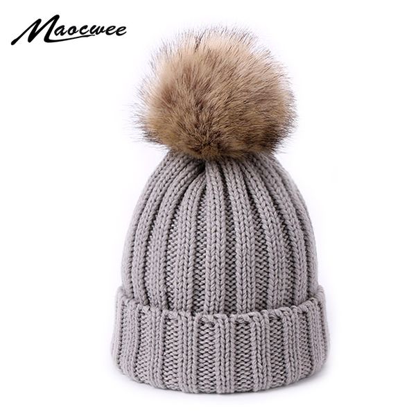 beanie/skull caps winter knitted beanie hat with faux fur pompons for women children outdor crochet wool girls and boys cap gorro bonne, Blue;gray
beanie/skull caps winter knitted beanie hat with faux fur pompons for women children outdor crochet wool girls and boys cap gorro bonne, Blue;gray