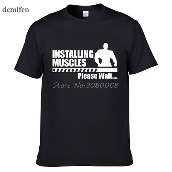 new installing muscles funny fitness t-shirt men summer short sleeve cotton t shirt fashion casual tees dad gift
new installing muscles funny fitness t-shirt men summer short sleeve cotton t shirt fashion casual tees dad gift