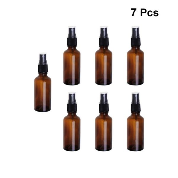 storage bottles & jars 7pcs glass spray bottle emulsion subpackaging press pump essential oil container brown (30ml/50ml/100ml)
storage bottles & jars 7pcs glass spray bottle emulsion subpackaging press pump essential oil container brown (30ml/50ml/100ml)