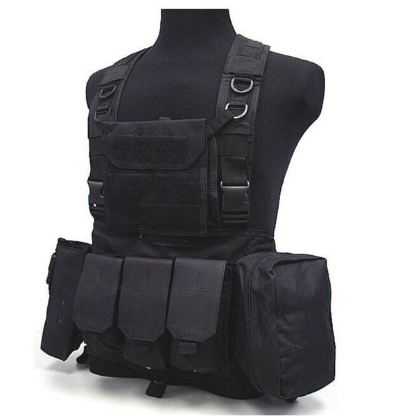 tactical vest hunting ciras outdoor plate carrier unloading chest rig bag molle camping travel sport trekking 3, Camo;black
tactical vest hunting ciras outdoor plate carrier unloading chest rig bag molle camping travel sport trekking 3, Camo;black