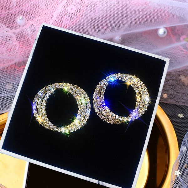 stud cute female small round zircon earrings silver color rose gold luxury love wedding for women, Golden;silver
stud cute female small round zircon earrings silver color rose gold luxury love wedding for women, Golden;silver