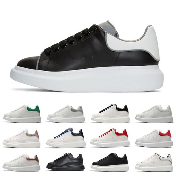 luxury fashion platform women men casual shoes black white reflective low cut leather flat suede plat-forme men womens sports sneakers
luxury fashion platform women men casual shoes black white reflective low cut leather flat suede plat-forme men womens sports sneakers