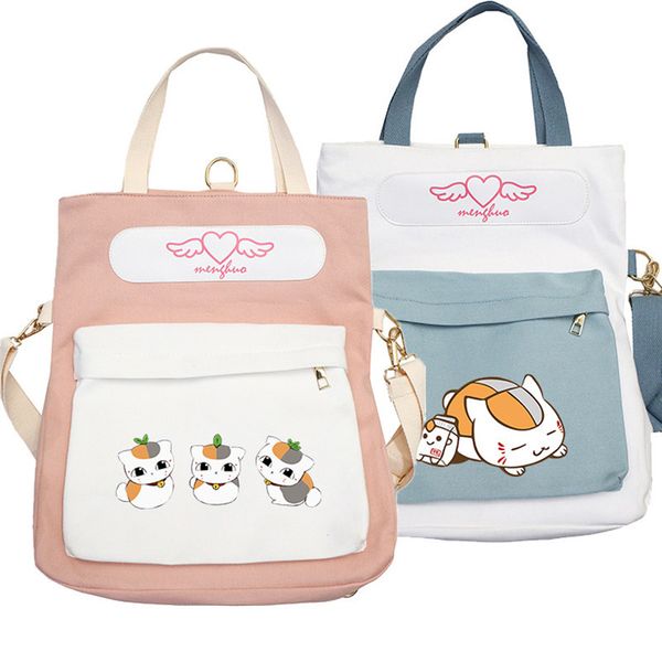 нацумэ книги друзей печати рюкзак kawaii женщина плечо сумка холст ранцы madara cat crossbody для женщин
нацумэ книги друзей печати рюкзак kawaii женщина плечо сумка холст ранцы madara cat crossbody для женщин