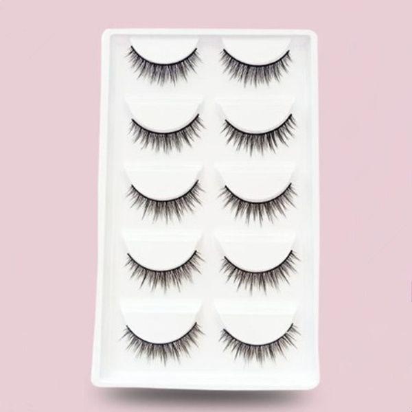 false eyelashes natural stereoscopic 3d cross eye lashes realistic soft handmade fake eyelashes daily dating makeup tool
false eyelashes natural stereoscopic 3d cross eye lashes realistic soft handmade fake eyelashes daily dating makeup tool