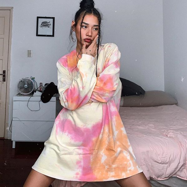 women's hoodies & sweatshirts womengaga 2021 autumn letter printing loose slimming tie-dyed casual plus size womens long sweatshirt ekf, Black
women's hoodies & sweatshirts womengaga 2021 autumn letter printing loose slimming tie-dyed casual plus size womens long sweatshirt ekf, Black