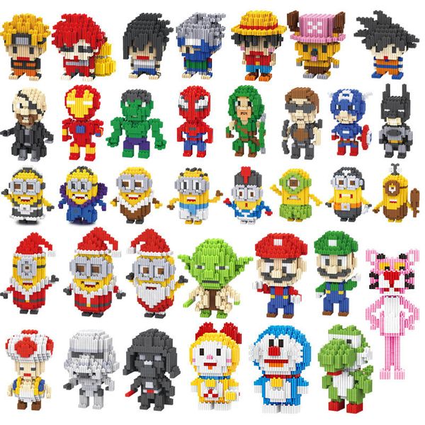 children toy variety of cartoon characters model building block small particle assembly toys for baby wholesale
children toy variety of cartoon characters model building block small particle assembly toys for baby wholesale