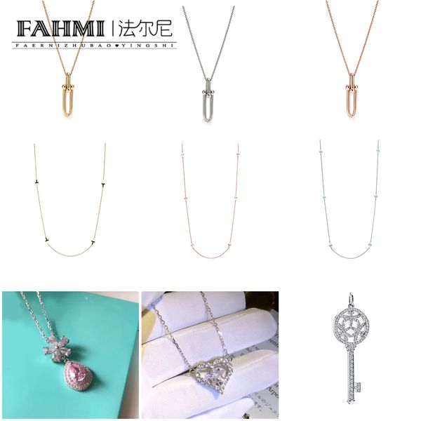 fahmi 925 silver interlocking fashion charm necklace original jewellery for women valentines day present, Golden;silver
fahmi 925 silver interlocking fashion charm necklace original jewellery for women valentines day present, Golden;silver