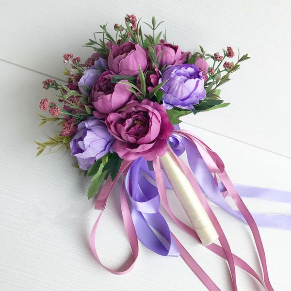 decorative flowers & wreaths 2pcs/pack bride braidsmaid hand bouquet simulation flower event party wedding live props
decorative flowers & wreaths 2pcs/pack bride braidsmaid hand bouquet simulation flower event party wedding live props
