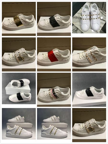 2020 woman or man shoes sports sneakers weaving leather patchwork trendy casual shoes studded, Black 
2020 woman or man shoes sports sneakers weaving leather patchwork trendy casual shoes studded, Black