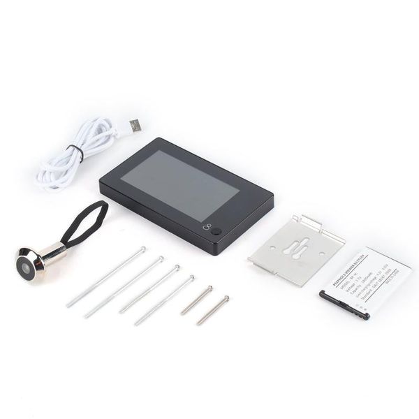 danmini yb-43ch hidden electronic cat eye 145 degrees wide angle door camera monitor 4.3 inch color screen peephole viewer
danmini yb-43ch hidden electronic cat eye 145 degrees wide angle door camera monitor 4.3 inch color screen peephole viewer