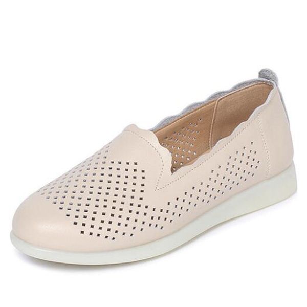 cowhide ligt soft sole comfortable shoes woman hollow breathable sandals 2020 new spring summer leather shoes flat, Black
cowhide ligt soft sole comfortable shoes woman hollow breathable sandals 2020 new spring summer leather shoes flat, Black