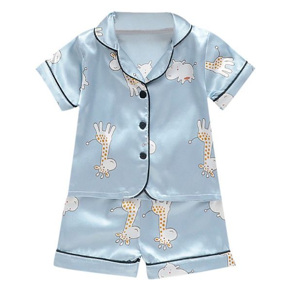 baby pajama sets short sleeve kids clothes boys girls cartoon deer print outfits set child blouse +shorts sleepwear, Blue;red
baby pajama sets short sleeve kids clothes boys girls cartoon deer print outfits set child blouse +shorts sleepwear, Blue;red