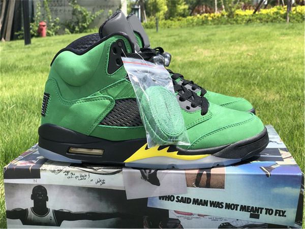 air authentic 5 se oregon ducks basketball shoes men apple green black yellow strike black ncaa university elevate sports with original box
air authentic 5 se oregon ducks basketball shoes men apple green black yellow strike black ncaa university elevate sports with original box