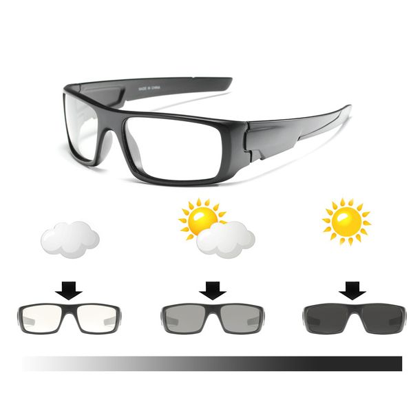 pchromic polarized sunglasses sport glasses outdoor automatically color changing goggles women men eyewear eyeglasses uv400, White;black
pchromic polarized sunglasses sport glasses outdoor automatically color changing goggles women men eyewear eyeglasses uv400, White;black