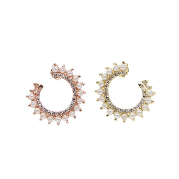 2020 summer fresh pearl beads hoop earring fashion women girl gift jewelry trendy clear cz pearl round circle earring, Golden;silver
2020 summer fresh pearl beads hoop earring fashion women girl gift jewelry trendy clear cz pearl round circle earring, Golden;silver
