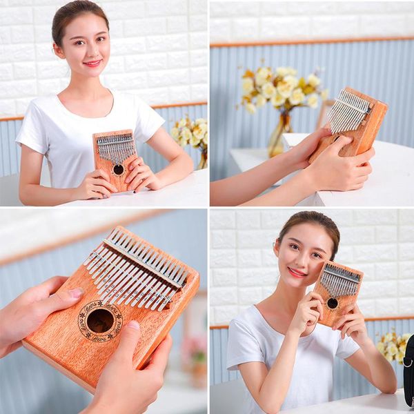 sturdy 17 key thumb piano timbre wear-resistant corrosion-resistant fall-proof solid mahogany finger piano for kids or beginners
sturdy 17 key thumb piano timbre wear-resistant corrosion-resistant fall-proof solid mahogany finger piano for kids or beginners
