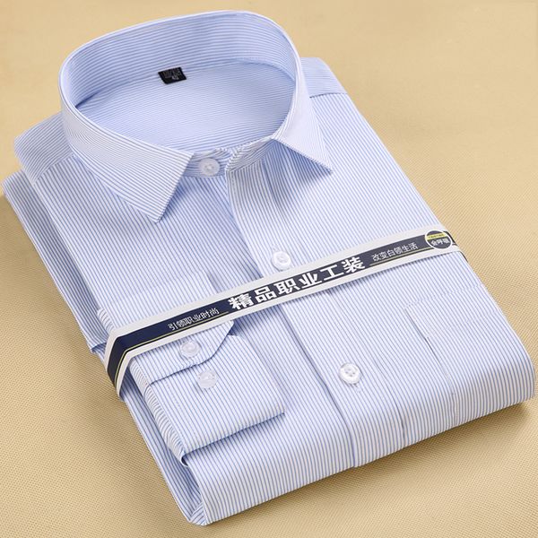 2020 new brand men shirt fit striped business formal shirt long sleeve mens dress shirts plus size office work male 7xl, White;black
2020 new brand men shirt fit striped business formal shirt long sleeve mens dress shirts plus size office work male 7xl, White;black