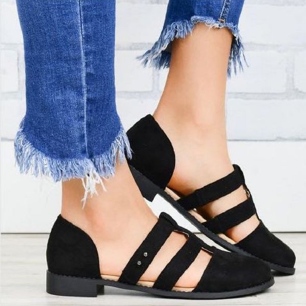 summer women shoes pu leather low heels gladiator sandals round toe platform casual ladies pumps zapatos mujer, Black
summer women shoes pu leather low heels gladiator sandals round toe platform casual ladies pumps zapatos mujer, Black