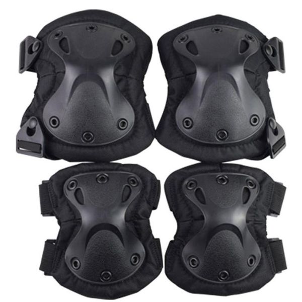 elbow & knee pads actionunion tactical set protective safety gear combat army paintball hunting outdoor, Black;gray
elbow & knee pads actionunion tactical set protective safety gear combat army paintball hunting outdoor, Black;gray