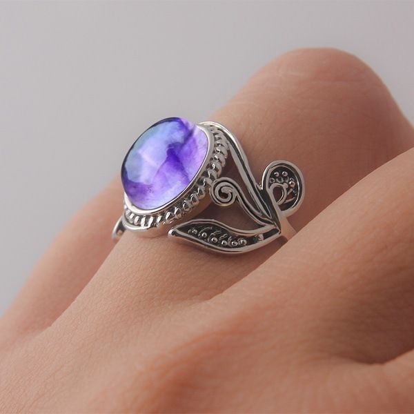 cluster rings double fair ring for women retro style purple crystal leaf silver color jewelry cocktail party birthday gift girl kar197, Golden;silver
cluster rings double fair ring for women retro style purple crystal leaf silver color jewelry cocktail party birthday gift girl kar197, Golden;silver