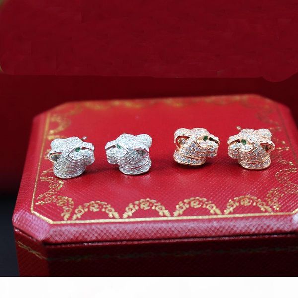 s925 sterling silver earrings for women brand design gold plated zircon jewelry cute animal leopard earring wholesale
s925 sterling silver earrings for women brand design gold plated zircon jewelry cute animal leopard earring wholesale